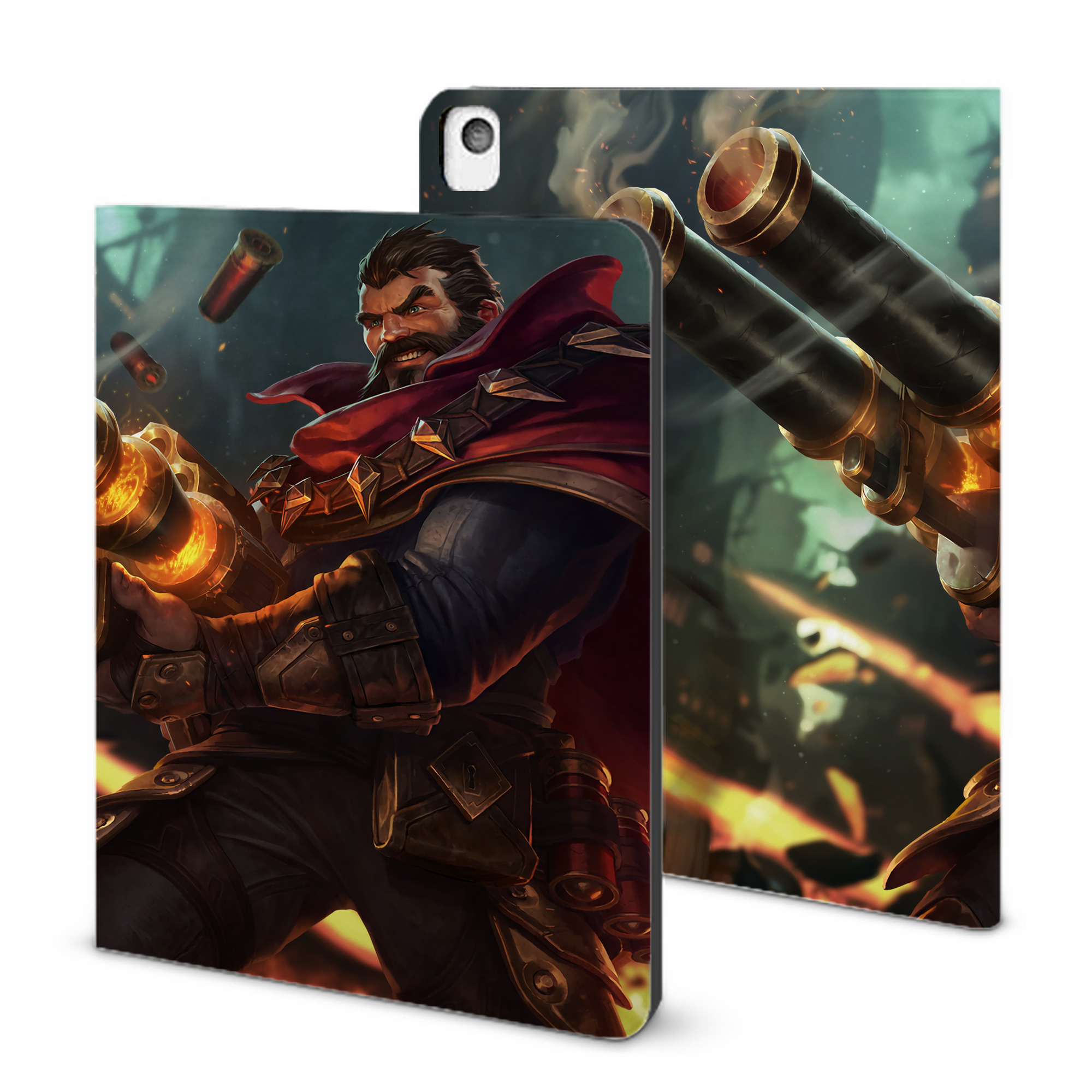 （画像用） リーグ・オブ・レジェンド League of Legends LOL IPadケース ペンホルダー付き ブックスタイルデザイン